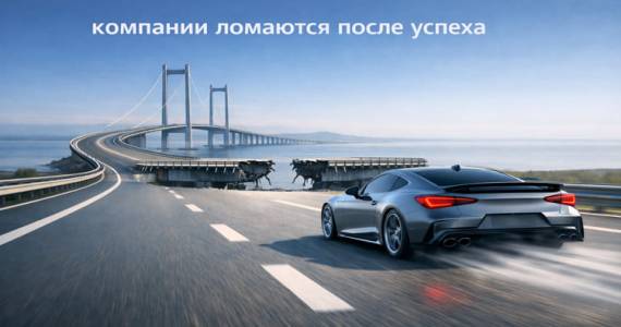 Почему компании ломаются после успеха