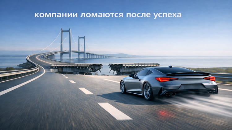 Почему компании ломаются после успеха