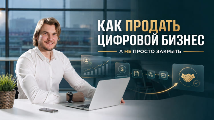 Создать онлайн-бизнес — полдела. Как однажды продать его, а не просто закрыть
