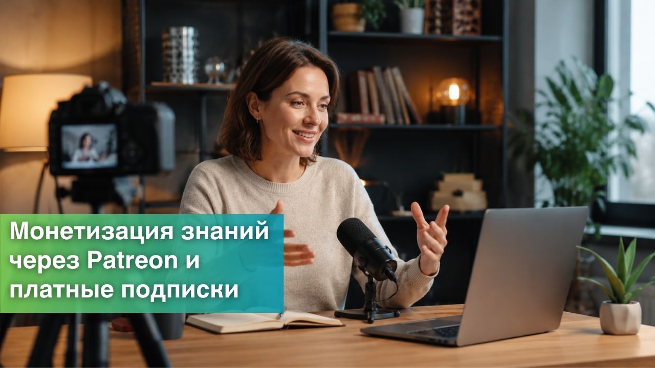 Монетизация знаний через Patreon и платные подписки